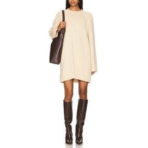 Lovers And Friends Cozy Beige Estel Sweater Dress Size XS